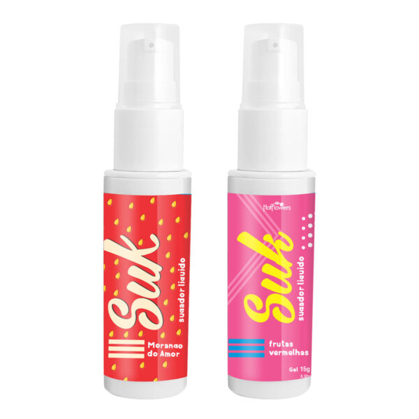 HC152-Frutas-Vermelhas_4 Suk Gel Sugador Líquido Beijável com Extrato de Jambu 15g Hot Flowers