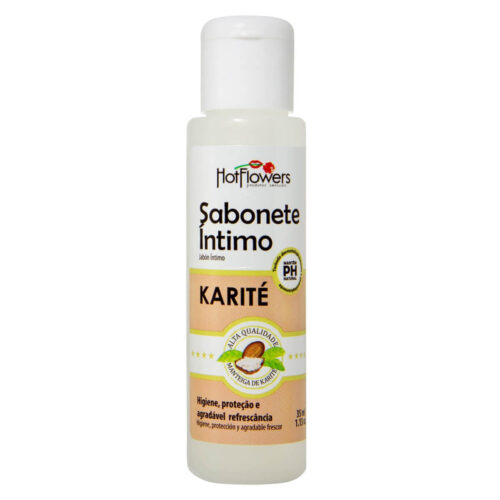 HC177_1 Sabonete Íntimo Manteiga de Karitê 35ml Hot Flowers - Sevensexshop