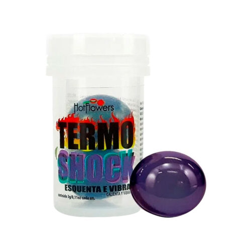 HC272_1 Hot Ball Termo Shock Esquenta e Vibra Hot Flowers