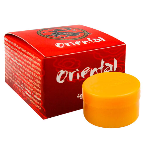 HC279_1 Pomada Oriental Creme de Massagem 4g Hot Flowers