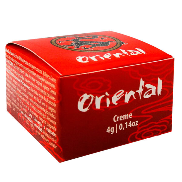 HC279_3 Pomada Oriental Creme de Massagem 4g Hot Flowers