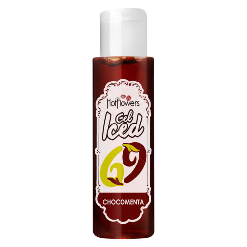 HC292_1 Gel Aromatizado Iced Chocomenta 35ml Hot Flowers - Sevensexshop