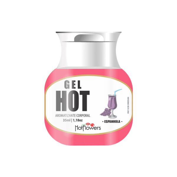 Gel Hot Aromatizante Espanhola 35ml Hot Flowers