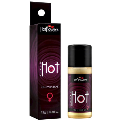 Gel Corporal Excitante Ponto HOT G 12g Hot Flowers
