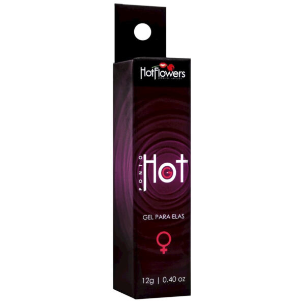 HC390_3 Gel Corporal Excitante Ponto HOT G 12g Hot Flowers