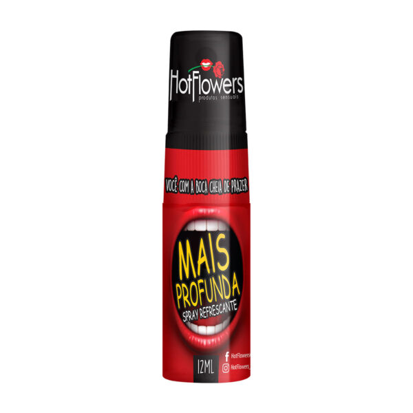HC517_1 Mais Profunda Spray Refrescante para Sexo Oral 12ml Hot Flowers