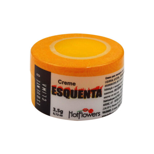 HC578_1 Creme Excitante Esquenta Unissex 3,5g Hot Flowers
