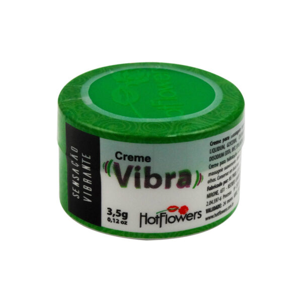 Creme Excitante Vibra Unissex 3,5g Hot Flowers