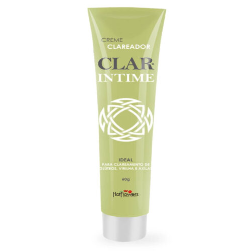 HC598_1 Clar Intime Creme para Clareamento de Glúteos, Virilha e Áxilas 60g Hot Flowers