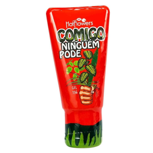 HC616_1 Comigo Ninguém Pode Estimulante Unissex 15g Linha Brasileirinhos Hot Flowers