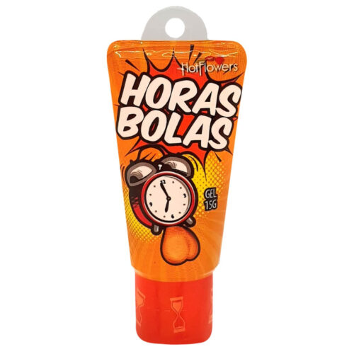 HC656_1 Horas Bolas Prolongador de Ereção 15g Linha Brasileirinhos Hot Flowers