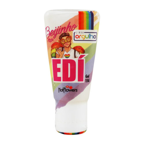 HC670_1 Beijinho no Edí Gel para Beijo Grego Linha Orgulho 15g Hot Flowers