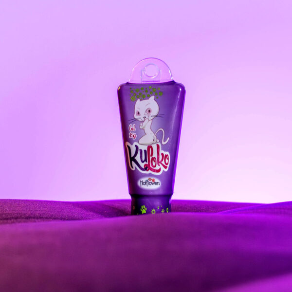Kuloko Gel Dessensibilizante e Excitante Anal 15g Linha Brasileirinhos Hot Flowers