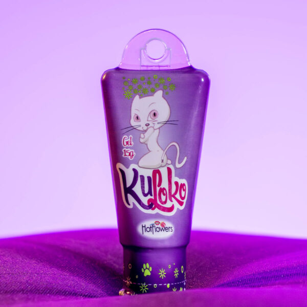 Kuloko Gel Dessensibilizante e Excitante Anal 15g Linha Brasileirinhos Hot Flowers