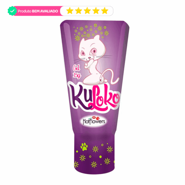 Kuloko Gel Dessensibilizante e Excitante Anal Linha Brasileirinhos 15g Hot Flowers