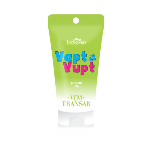 HC721_1 Vapt Vupt Gel Neutro Hidratante Corporal 25g Linha Vem Transar Hot Flowers