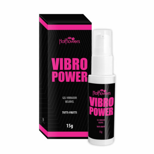 HC747-Tutti-Frutti_1 Vibro Power Gel Vibrador Beijável 15g Hot Flowers