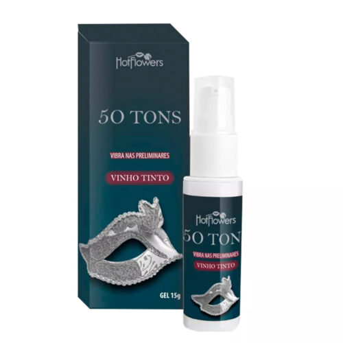 HC74_2 50 Tons Gel Excitante que Vibra 15g Hot Flowers