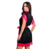 Robe Manga Curta em Microdry com Detalhes Rendados Hot Love