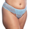 HL060-U-Azul-Claro_1 Calcinha Tailandesa Plus em Renda com Pérolas Hot Love
