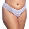 HL060-U-Branco_1 Calcinha Tailandesa Plus em Renda com Pérolas Hot Love