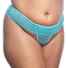 HL060-U-Verde_1 Calcinha Tailandesa Plus em Renda com Pérolas Hot Love