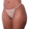 HL074-U-Rose_1 Calcinha Fio Dental com Regulagem Hot Love
