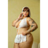 Mini Fantasia Plus Noiva Hot Love
