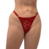 HL585-M-Vermelho_1 Calcinha Delicia em Renda e Fio Dental com Pingente Hot Love