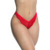 Calcinha Fio Dental Duplo com Renda Frontal Hot Love