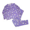 HL605-M-Lilas_1 Pijama Longo Infantil Feminino Estampado Hot Love