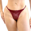 HL701-U-Marsala_1 Calcinha Fio Dental com Pingente Me Come Hot Love