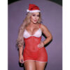 Fantasia Mamãe Noel Lacradora com Gorro Hot Love