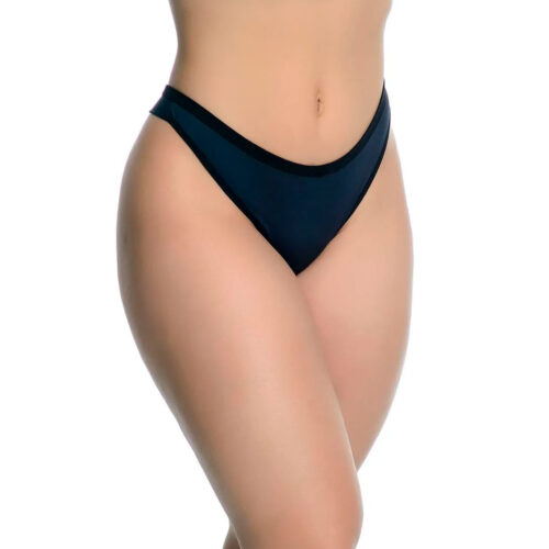 HL760-U-Preto_1 Calcinha Fio Duplo com Lacinho Hot Love