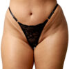 HL762-U-Preto_1 Calcinha Rendada Personalizada Enfia Tudo Hot Love