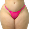 Calcinha Rendada Personalizada Plus Size Fode Gostoso Hot Love