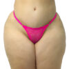 HL765-U-Pink_1 Calcinha Rendada Personalizada Plus Size Apaga Meu Fogo Hot Love