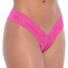 HL772-U-Pink_1 Calcinha Rendada Asa Delta Hot Love