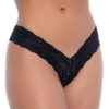 HL772-U-Preto_1 Calcinha Rendada Asa Delta Hot Love