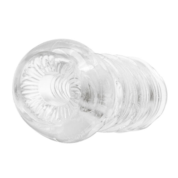 HP331T-Transparente_1 Masturbador Masculino em Formato de Anus Hot Flowers