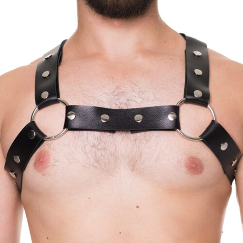 HZ001P_1 Harness em Couro Sintético SD Clothing