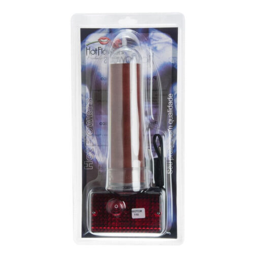 HZ319_1 Bomba Peniana Elétrica 110V Hot Flowers - Sevensexshop