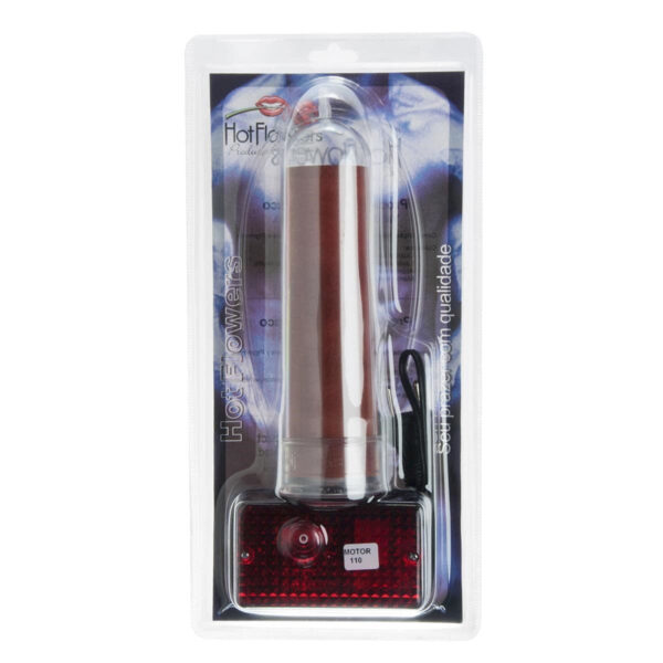 HZ319_1 Bomba Peniana Elétrica 110V Hot Flowers - Sevensexshop
