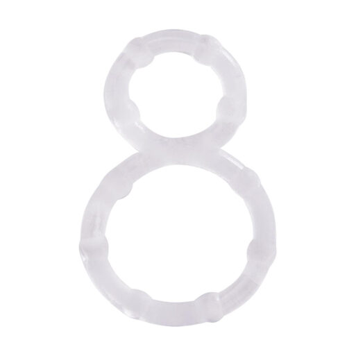 HZ391_1 Anel Peniano Duplo Hot Flowers - Sevensexshop