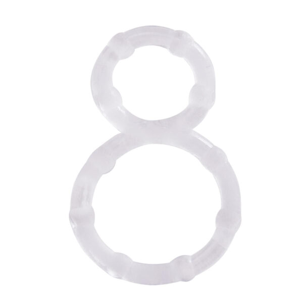 HZ391_1 Anel Peniano Duplo Hot Flowers - Sevensexshop