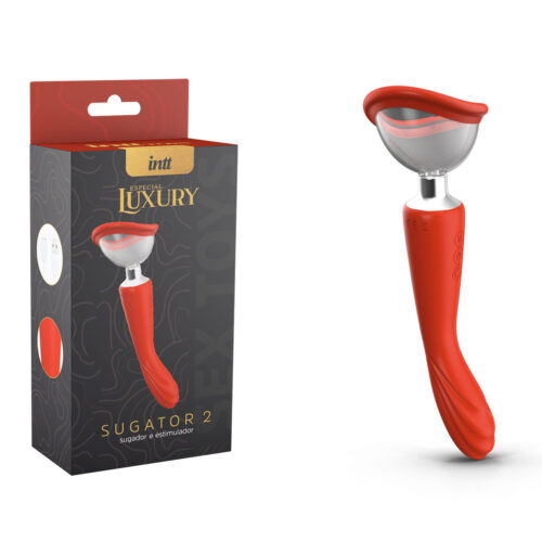 IM0151_1 Sugator 2 Vibrador e Sugador com 7 Modos de Vibração Linha Luxury Intt
