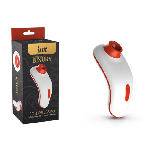 IM0156_1 Sob Pressão Estimulador Feminino com 10 Modos de Pulsação Linha Luxury Intt