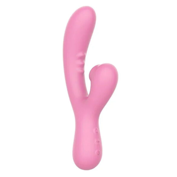 IM0429_1 Oasis Vibrador Ponto G com Estimulador Clitoriano e 10 Modos de Vibração Linha Collors Intt