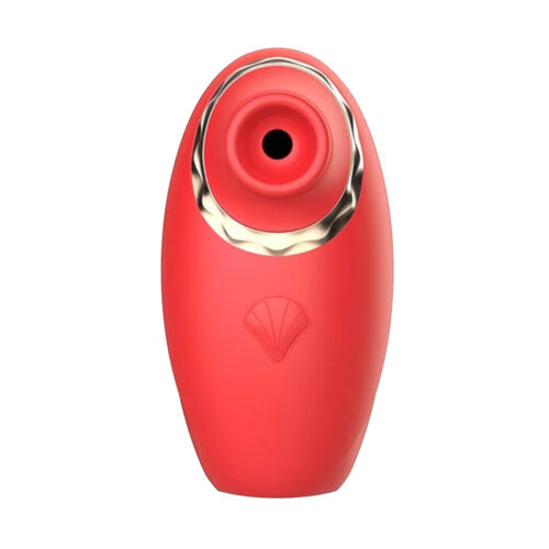 IM0437-Vermelho_1 La Sirena Estimulador Clitoriano com 10 Modos de Onda de Pressão Linha Luxury Intt