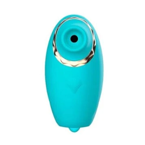 IM0438-Azul_1 La Sirena Estimulador Clitoriano com 10 Modos de Onda de Pressão Linha Wellness Intt